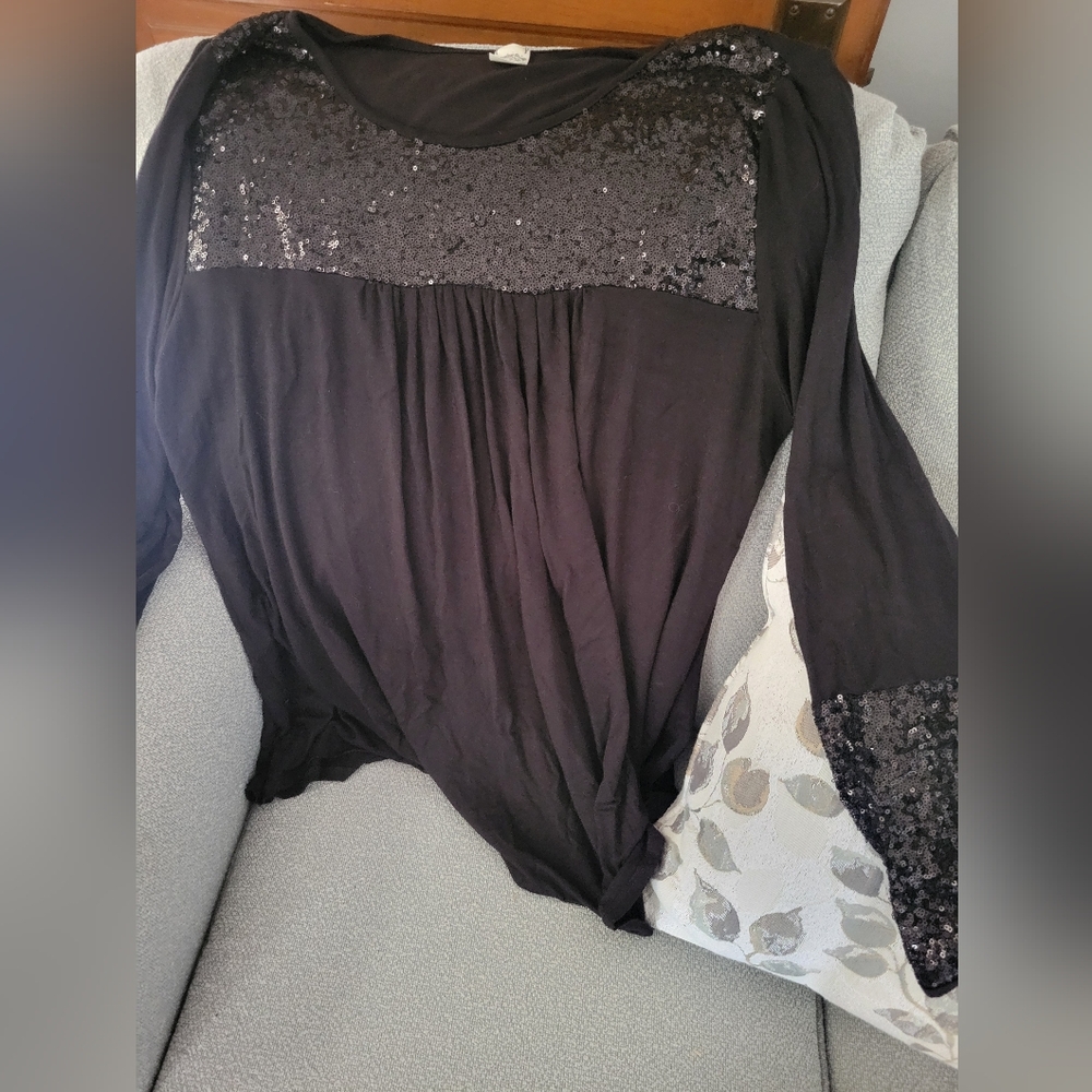 Boutique Sequin Top